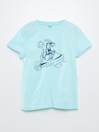 T-shirt met korte mouwen met print