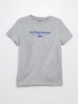 T-shirt met korte mouwen met print