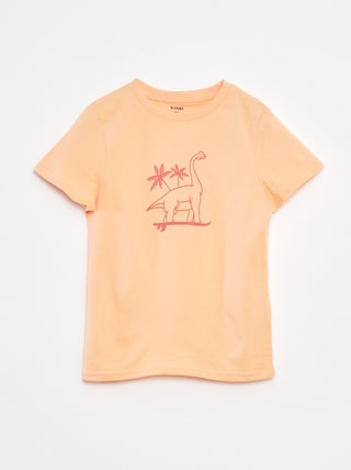 T-shirt met korte mouwen met print