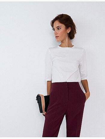 T-shirt met korte mouwen, mo fashion