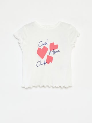 T-shirt met korte mouwen 'Moederdag'