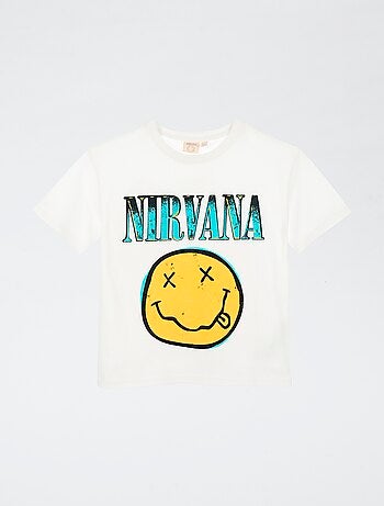 T-shirt met korte mouwen 'Nirvana'