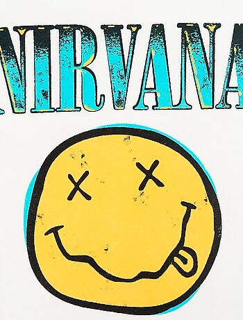 T-shirt met korte mouwen 'Nirvana'