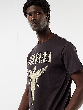 T-shirt met korte mouwen 'Nirvana'