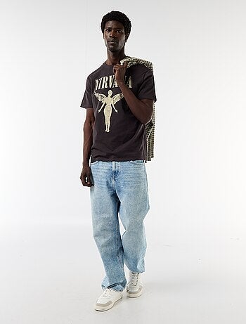 T-shirt met korte mouwen 'Nirvana'