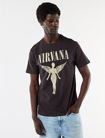 T-shirt met korte mouwen 'Nirvana'