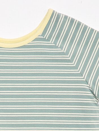 T-shirt met korte mouwen, omkeerbaar en zonder vaste draagrichting