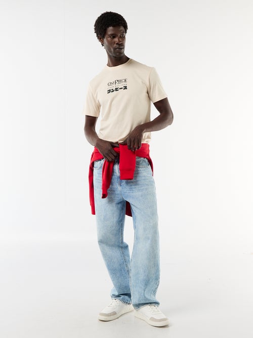 T-shirt met korte mouwen 'One Piece' - Kiabi