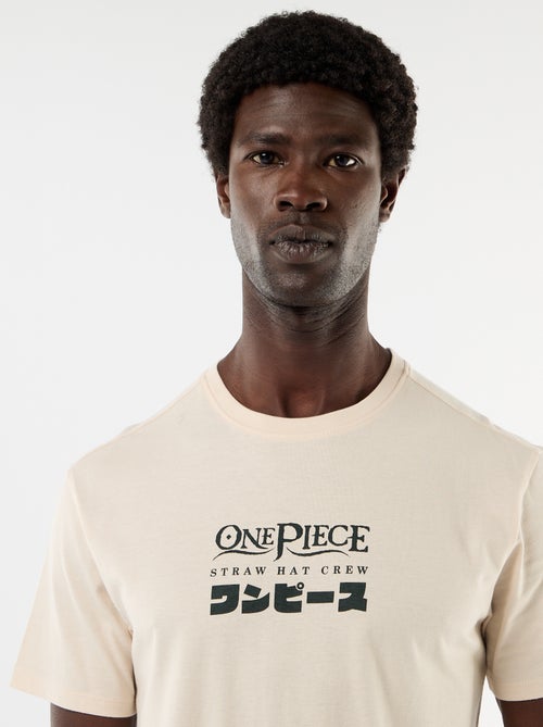 T-shirt met korte mouwen 'One Piece' - Kiabi