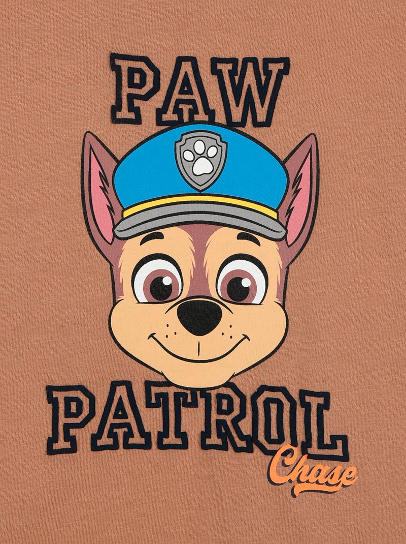 T-shirt met korte mouwen 'Paw Patrol' Biege - Kiabi