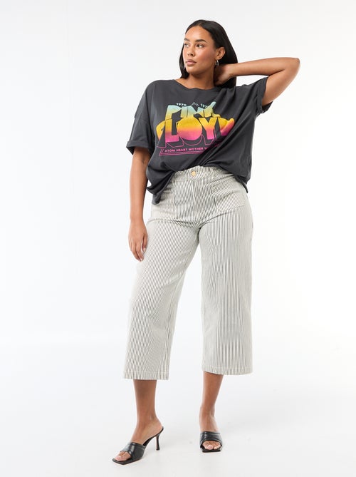 T-shirt met korte mouwen 'Pink Floyd' - Kiabi