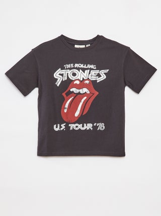 T-shirt met korte mouwen 'Rolling Stones'