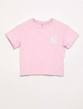 T-shirt met korte mouwen