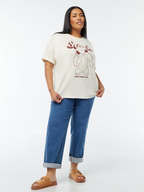 T-shirt met korte mouwen 'Stitch' 'Disney' - Kiabi