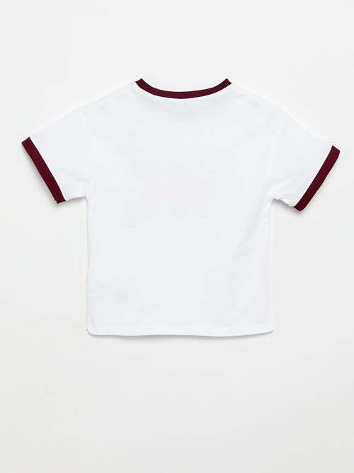 T-shirt met korte mouwen 'Stitch' - Kiabi