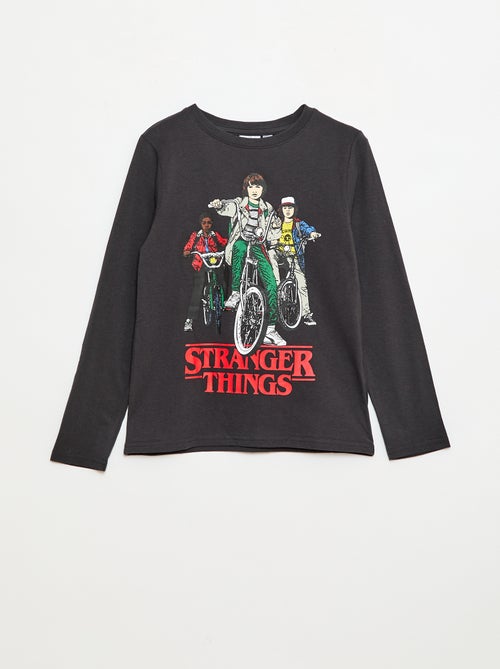 T-shirt met korte mouwen 'Stranger Things' - Kiabi