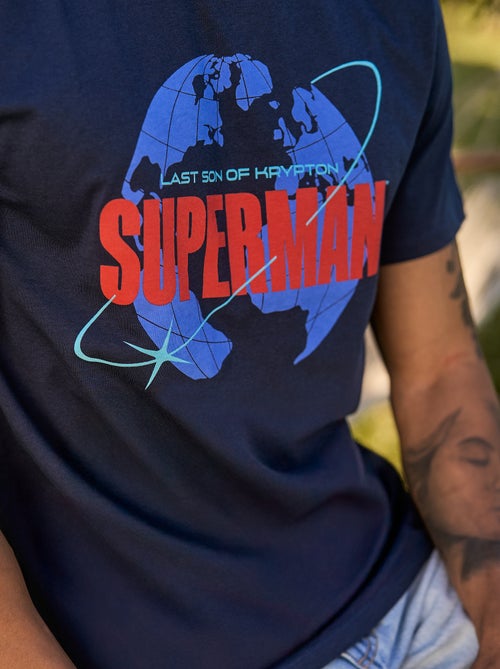 T-shirt met korte mouwen 'Superman' 'DC Comics' - Kiabi