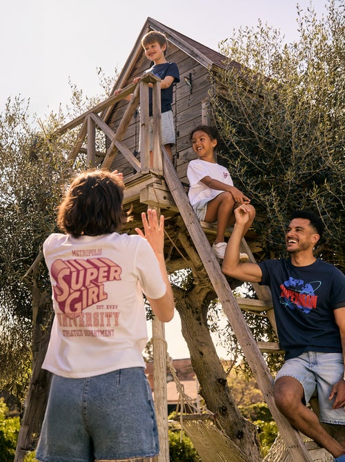 T-shirt met korte mouwen 'Superman' 'DC Comics' - Kiabi