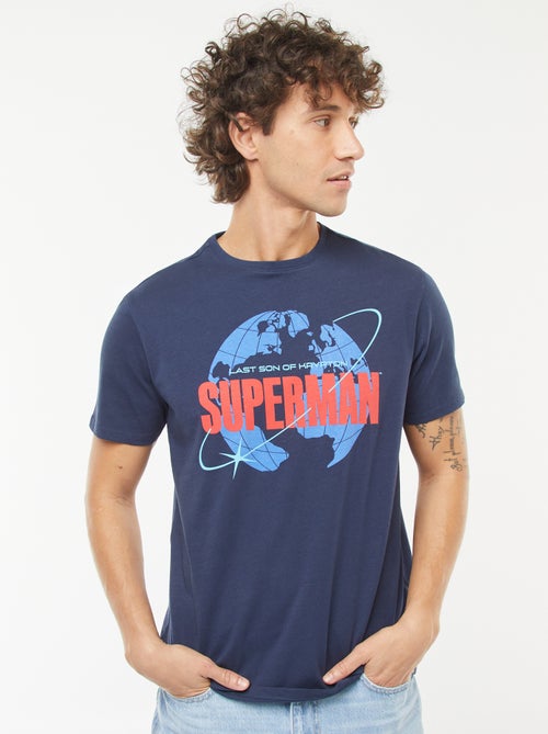 T-shirt met korte mouwen 'Superman' 'DC Comics' - Kiabi
