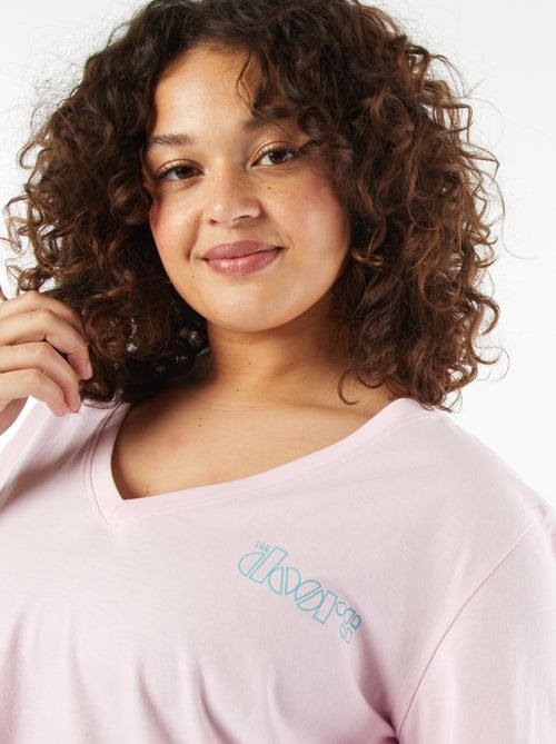 T-shirt met korte mouwen 'The Doors' - Kiabi