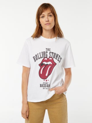 T-shirt met korte mouwen 'The Rolling Stones'
