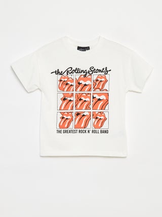 T-shirt met korte mouwen 'The Rolling Stones'