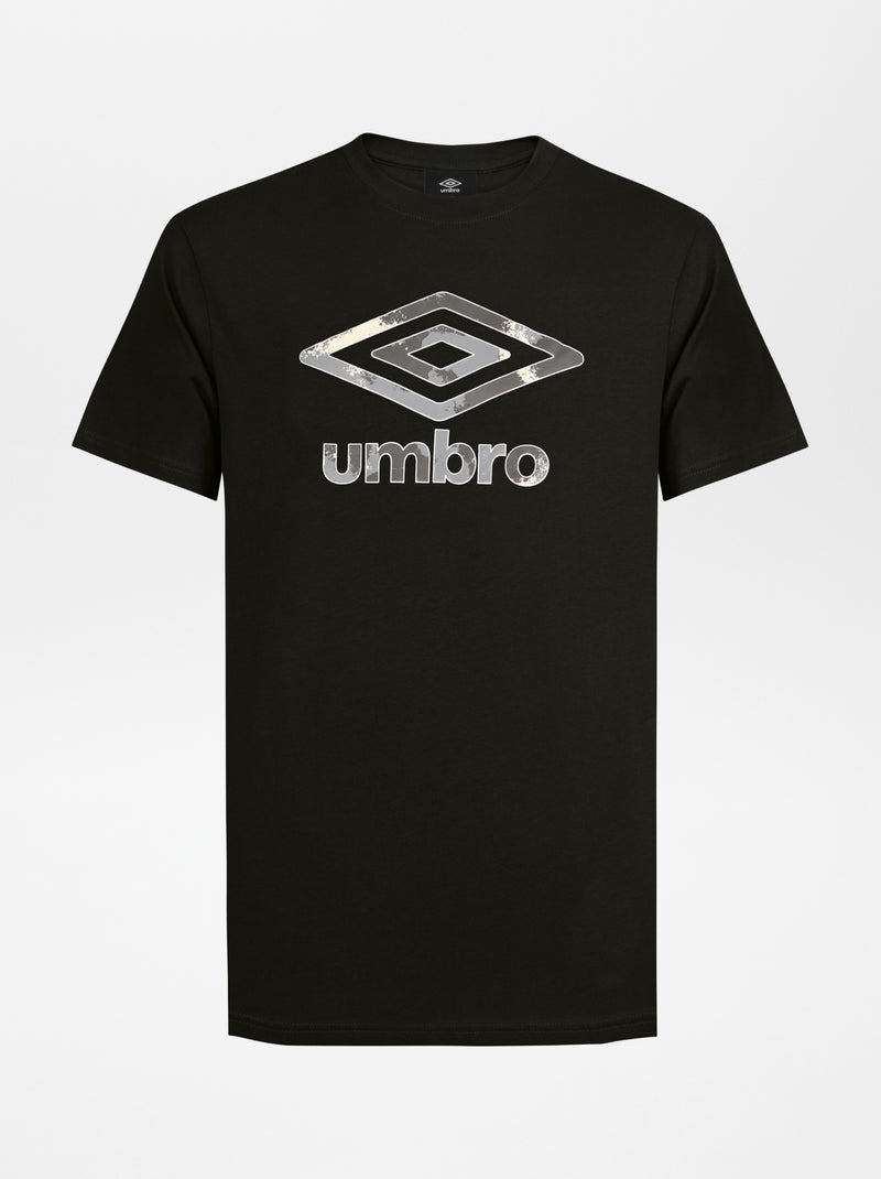 T-shirt met korte mouwen 'Umbro' ZWART - Kiabi