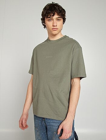 T-shirt met korte mouwen van jerseystof