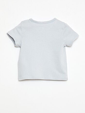 T-shirt met korte mouwen van katoenjersey