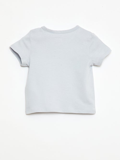 T-shirt met korte mouwen van jerseytricot - Kiabi