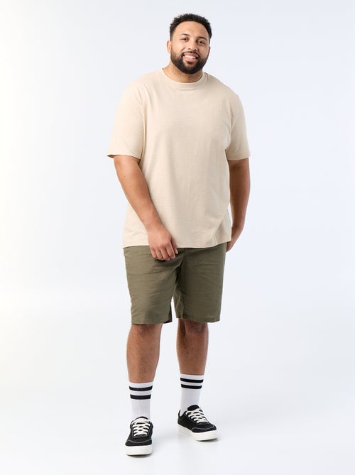 T-shirt met korte mouwen van jerseytricot met fantasiepatroon - Kiabi T-shirt met korte mouwen van jerseytricot met fantasiepatroon - Kiabi