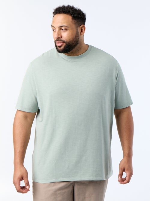 T-shirt met korte mouwen van jerseytricot met fantasiepatroon - Kiabi T-shirt met korte mouwen van jerseytricot met fantasiepatroon - Kiabi