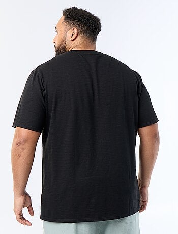 T-shirt met korte mouwen van jerseytricot met fantasiepatroon