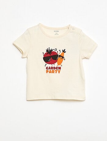 T-shirt met korte mouwen van katoenen jerseytricot