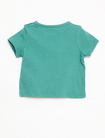 T-shirt met korte mouwen van katoenen jerseytricot