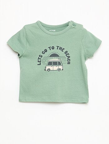T-shirt met korte mouwen van katoenen jerseytricot