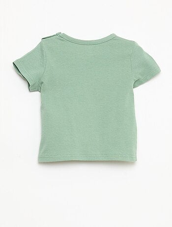 T-shirt met korte mouwen van katoenen jerseytricot