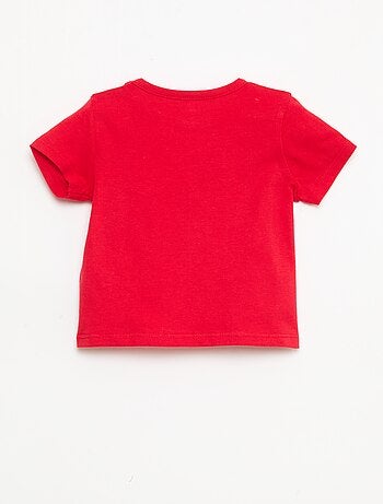 T-shirt met korte mouwen van katoenen jerseytricot