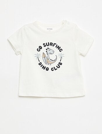 T-shirt met korte mouwen van katoenen jerseytricot