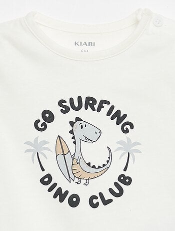 T-shirt met korte mouwen van katoenen jerseytricot