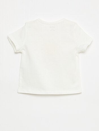 T-shirt met korte mouwen van katoenen jerseytricot