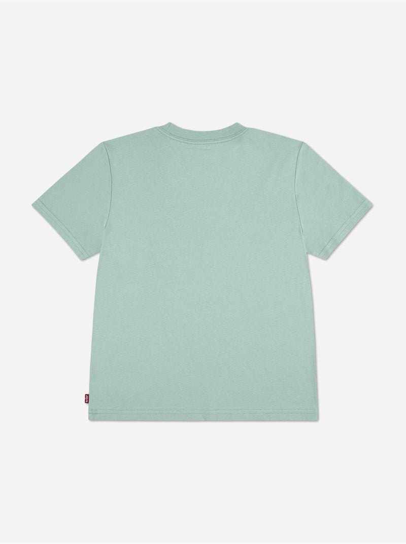 T-shirt met korte mouwen voor jongens - Levi's Kids Lichtgroen - Kiabi