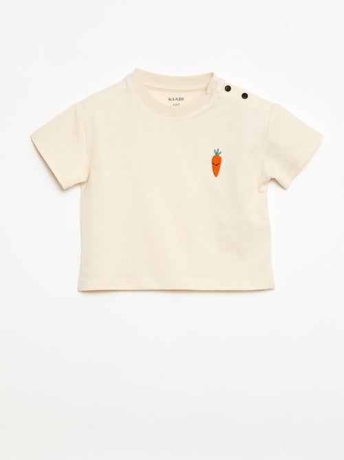 T-shirt met korte mouwen - Kiabi