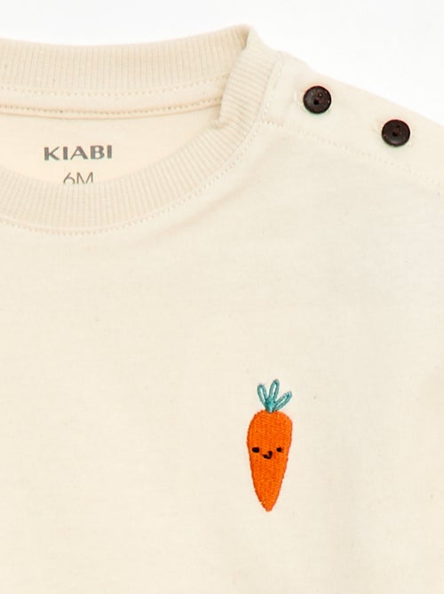 T-shirt met korte mouwen - Kiabi