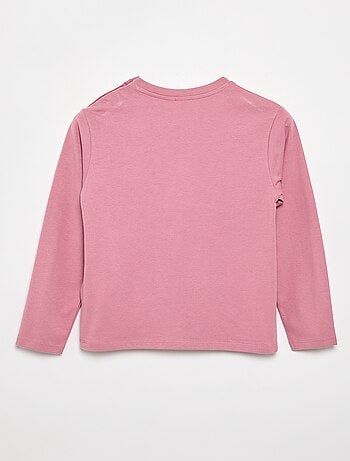 T-shirt met 'Kuromi'-print - gemakkelijk aan te trekken collectie