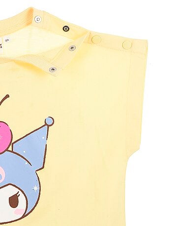T-shirt met 'Kuromi'-print - Makkelijk aan te trekken