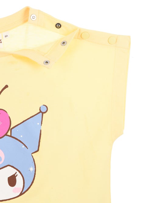 T-shirt met 'Kuromi'-print - Makkelijk aan te trekken - Kiabi