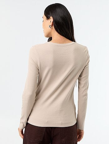 T-shirt met lange mouw