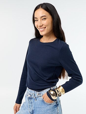 T-shirt met lange mouw