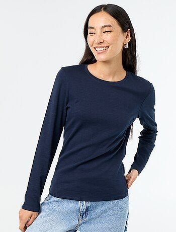 T-shirt met lange mouw